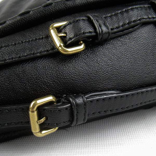 Christian Dior 1883 Lambskin Shoulder Bag-Black